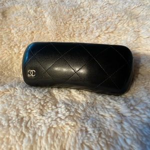Authentic Chanel glasses case